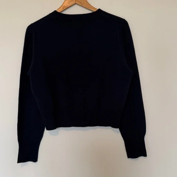 J.Crew Cashmere shrunken crewneck sweater - Picture 3 of 5